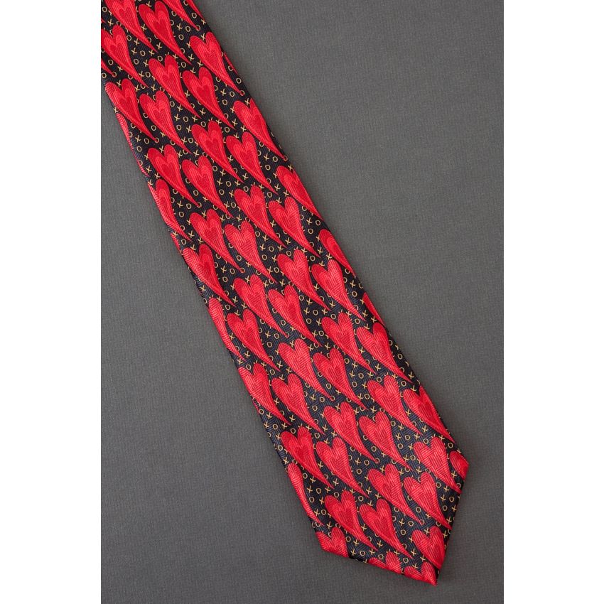 XOXO Hugs & Kisses & Hearts - Valentine Tie