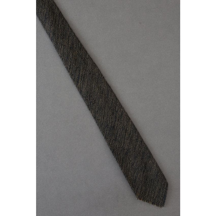 Fringed Woven - Boys 1950's Skinny Necktie