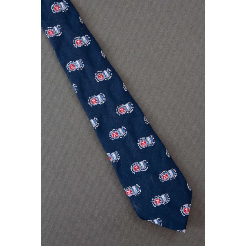 1973 Bowling World Cup - Vintage Necktie