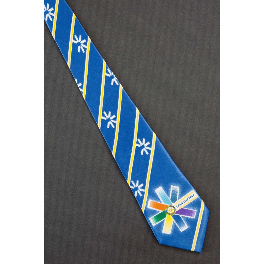 Lead The Way - Rotary International Necktie