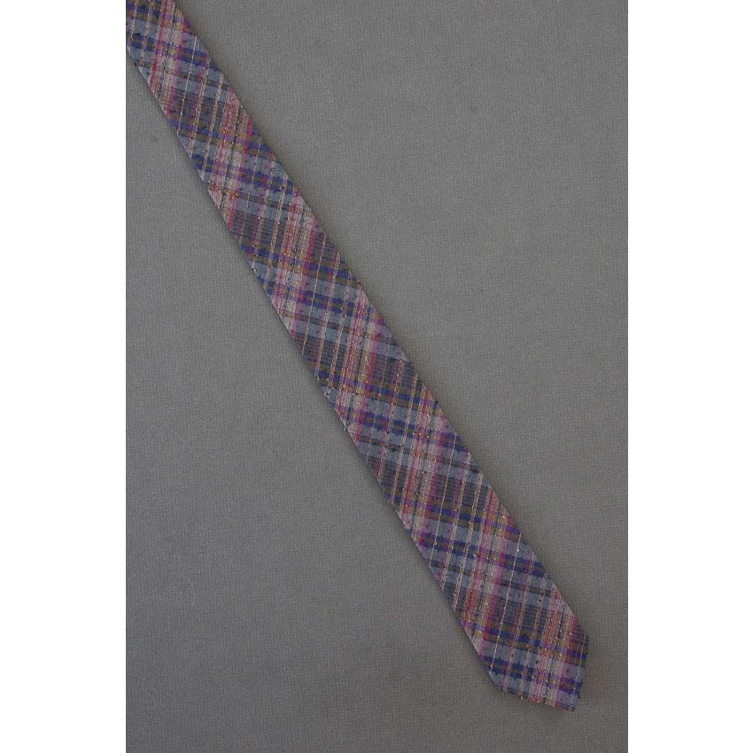 Plaid Pattern - 1950's Skinny Boys Necktie