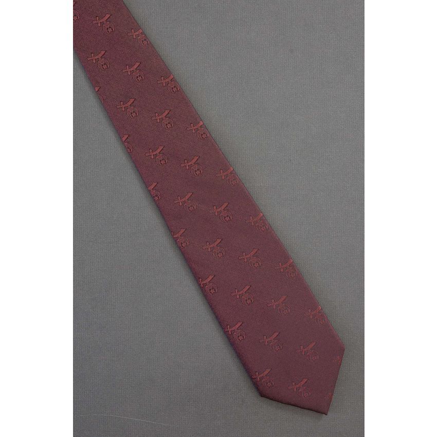 Shriner Logo Repeat - Extra Long Necktie