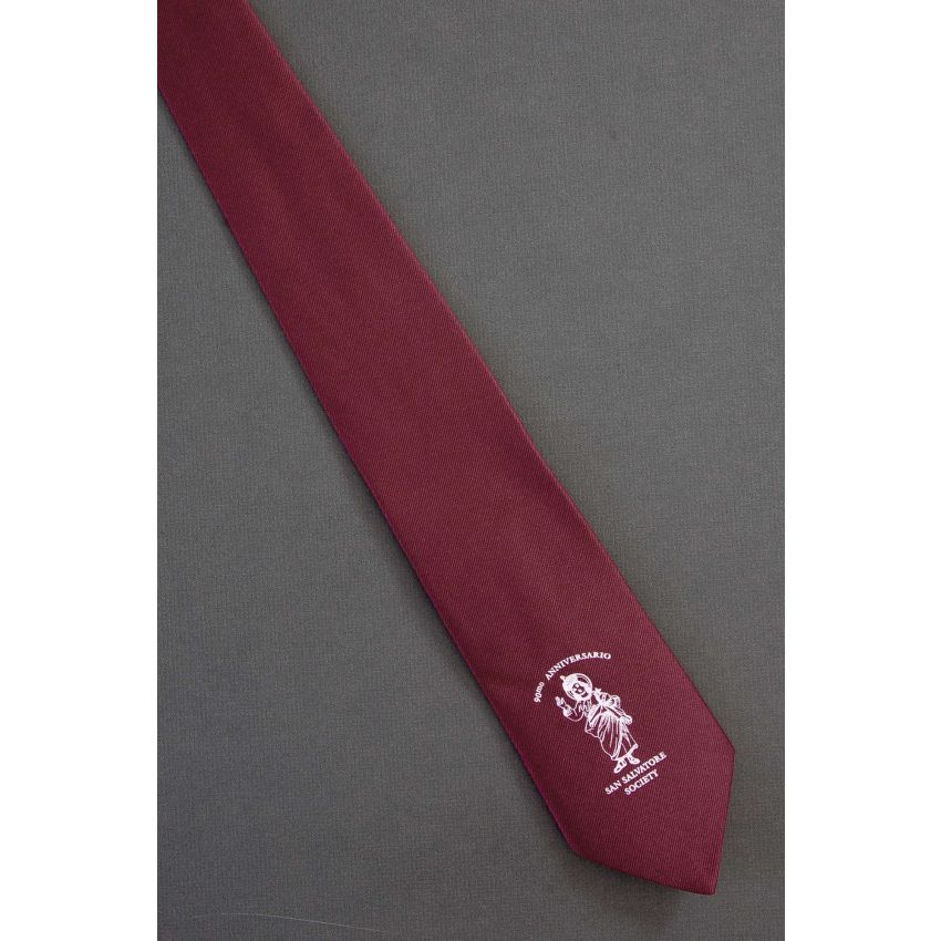 San Salvatore Society - Red Religious Necktie