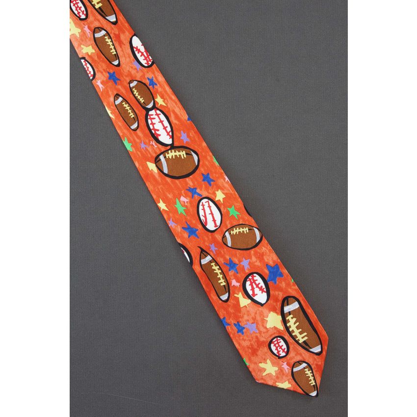 Baseball & Football - Jimmy Fund Necktie