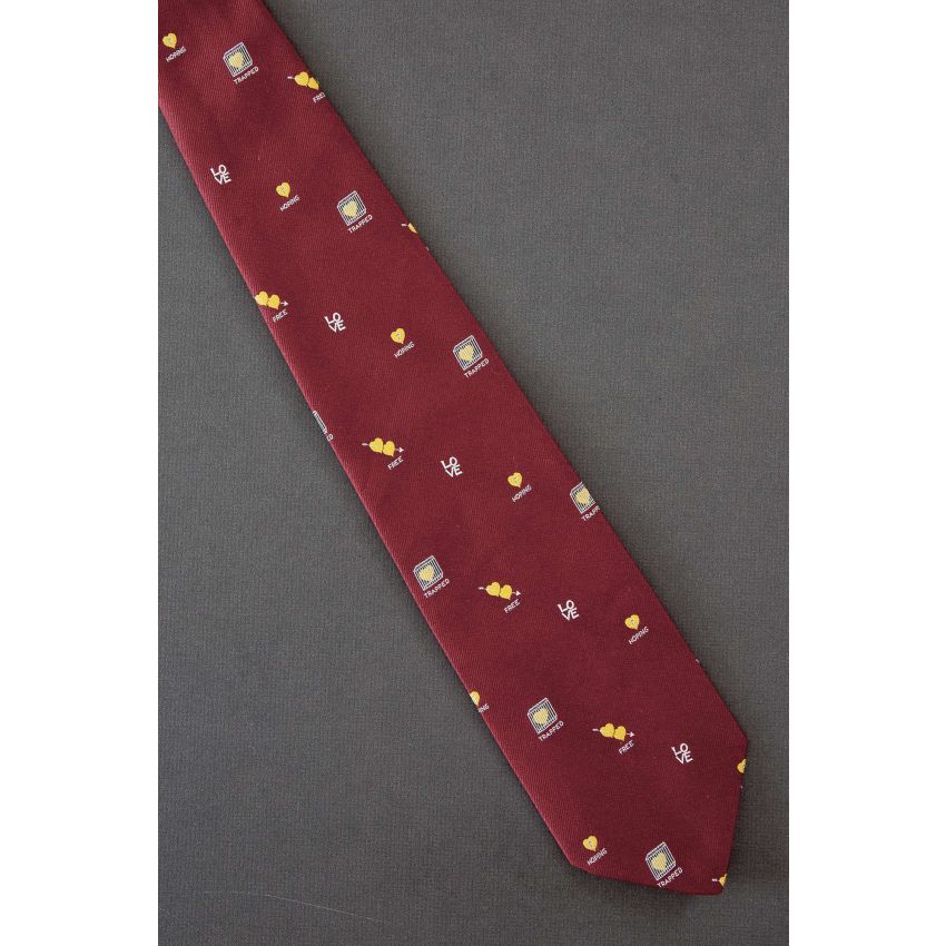 Types Of Love - 70's Unique Vintage Necktie