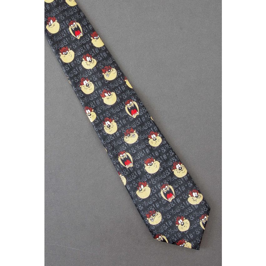 Expletives By Taz - Looney Tunes Cartoon Necktie