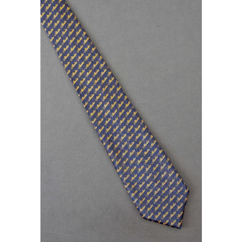 Alaska State Repeat --- Blue Novelty Necktie