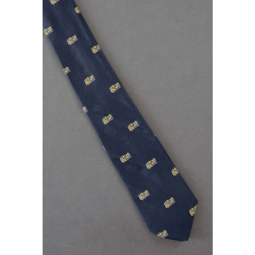 Single Bar of Music Notes - 70's 80's Vintage Necktie