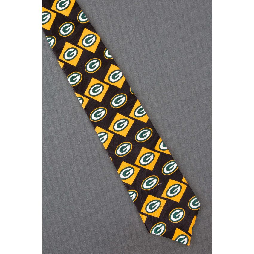 Green Bay Packers III --- Silk Ralph Marlin Necktie