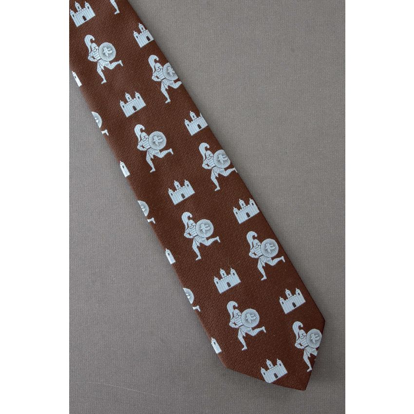 Soldier & Castle Allover - 60's 70's Vintage Necktie