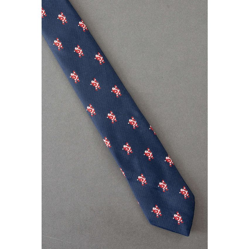 Santa Claus Repeat - 80's Narrow Vintage Necktie