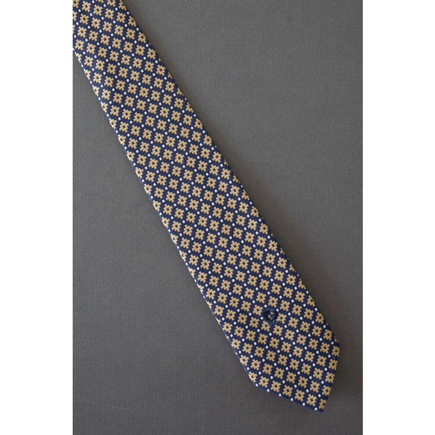 Southwest Pattern - 70s Pierre Cardin Logo Tie