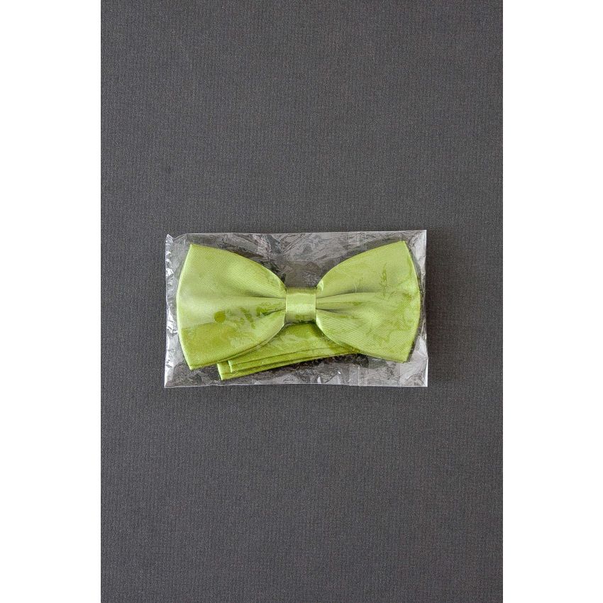 Solid Lime Green - Pre-Tied Adjustable Bow Tie