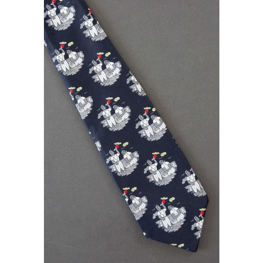 Two Ties In One - 1970's Vintage Reversible Tie