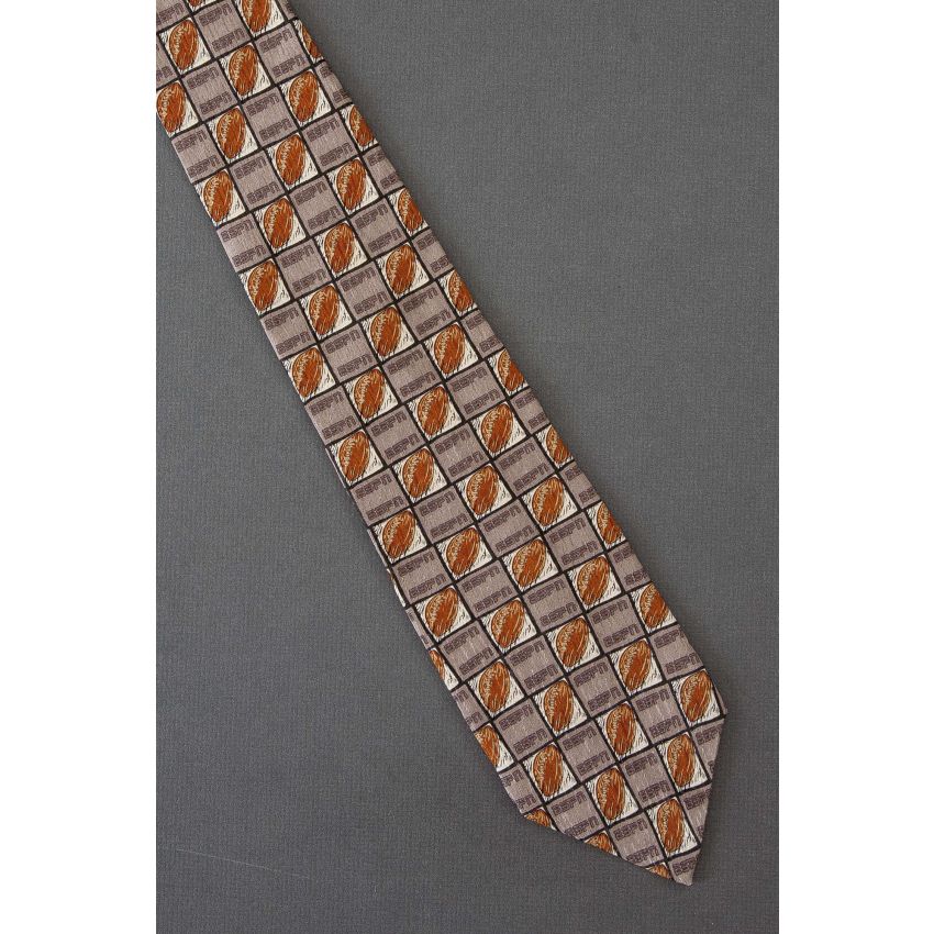 ESPN Name & Football Repeat - Silk Necktie