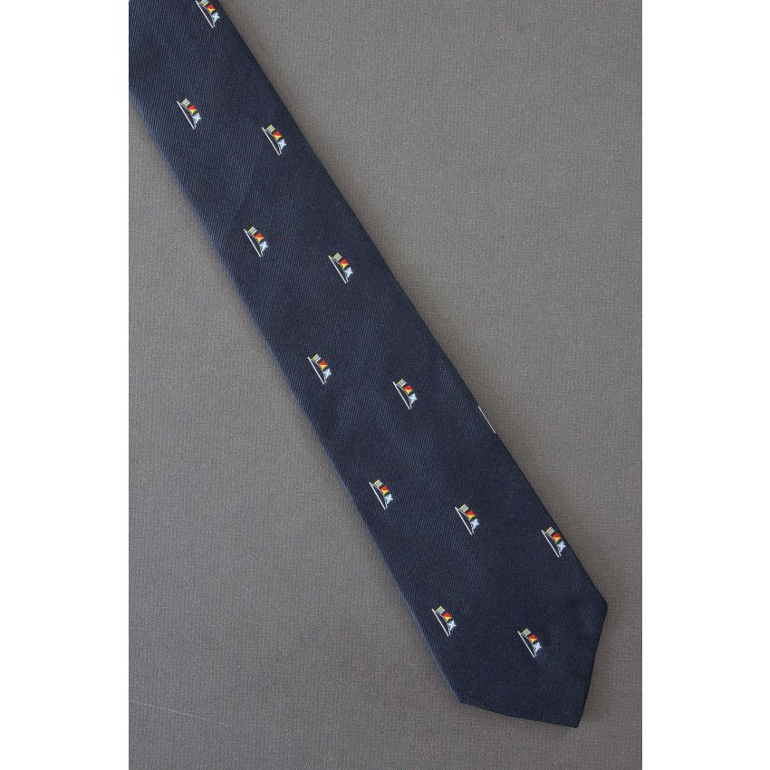 Nautical Flags - Navy Blue Alynn Neckwear