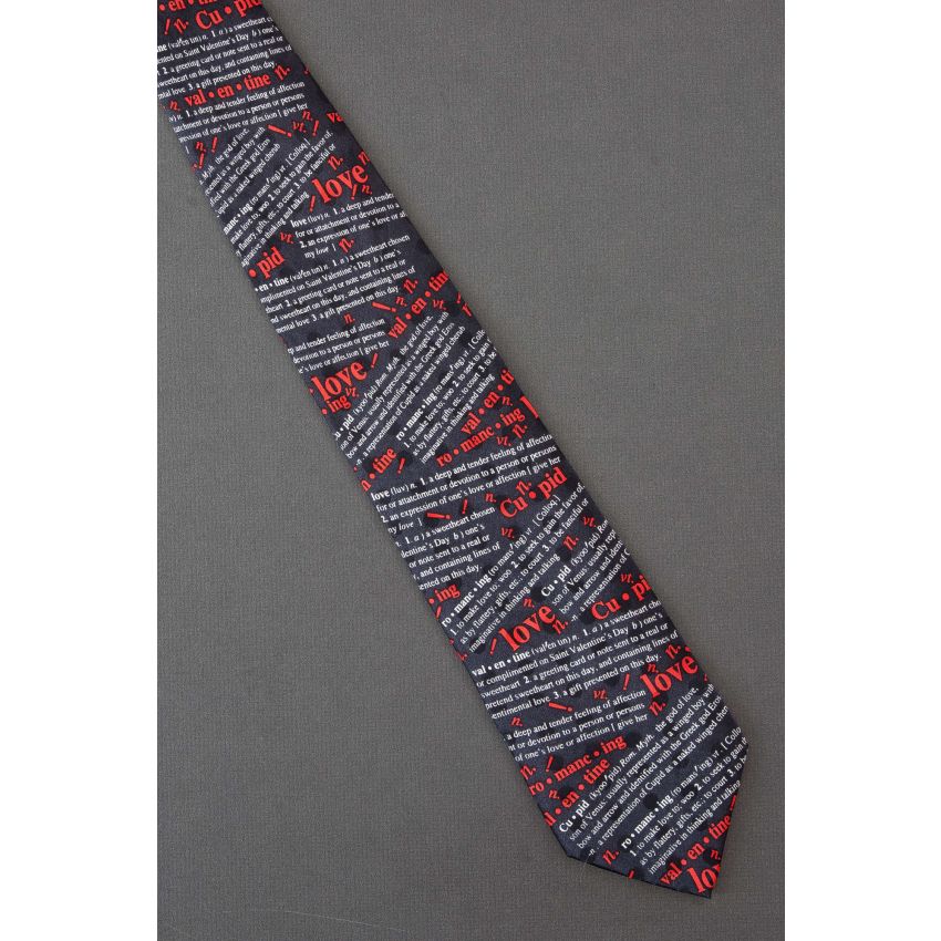Dictionary Definitions of Valentines Words Tie