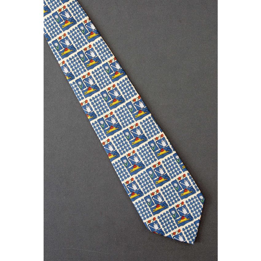 Wheelbarrow, Watering Can - Gardening Necktie