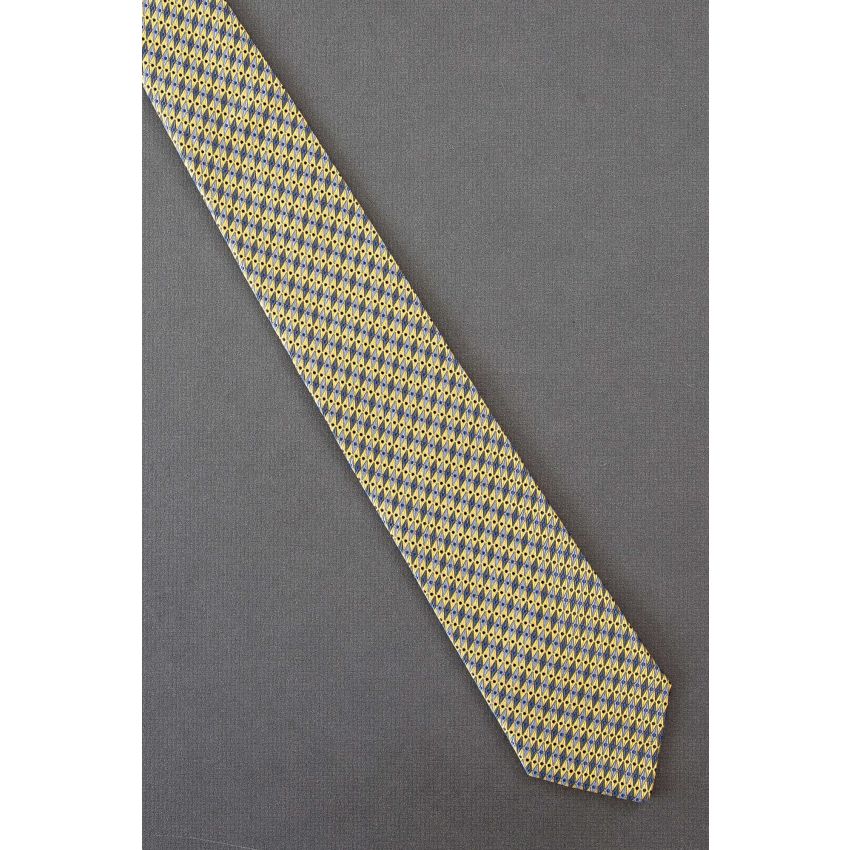 Yellow & Gray Diamond - Boys Perry Ellis Necktie