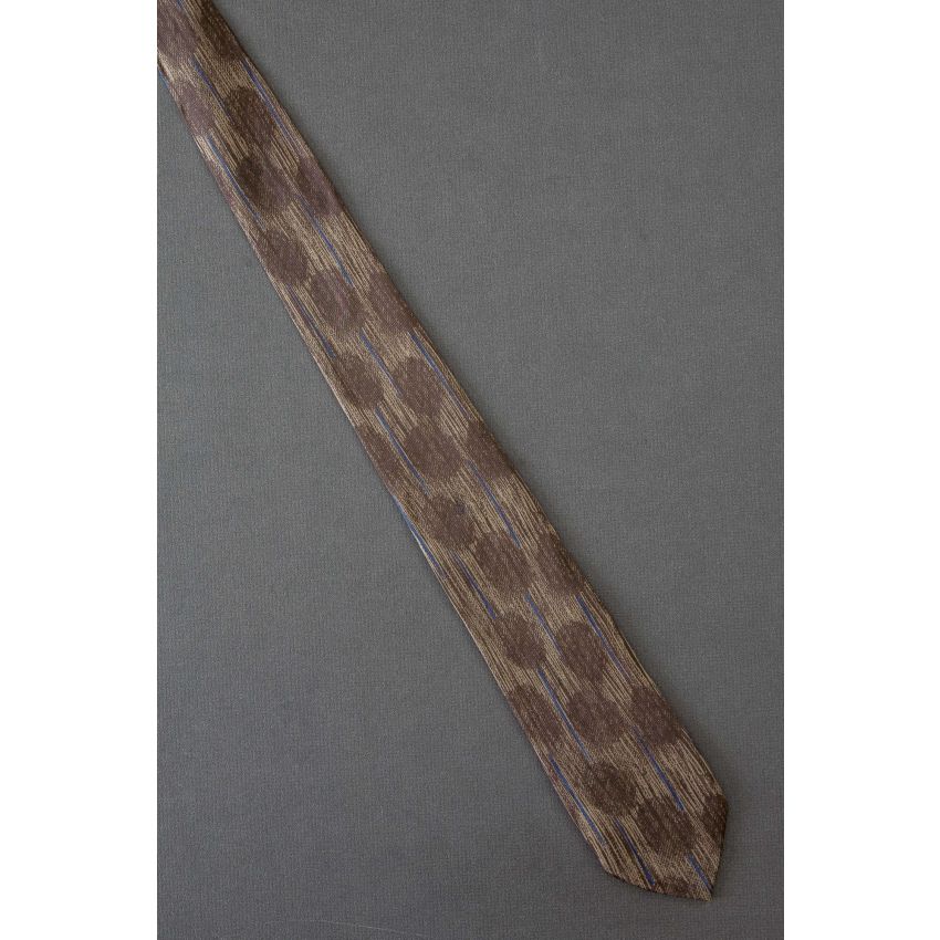 Whimsical Polka Dot - 80s Extra Long Skinny Tie