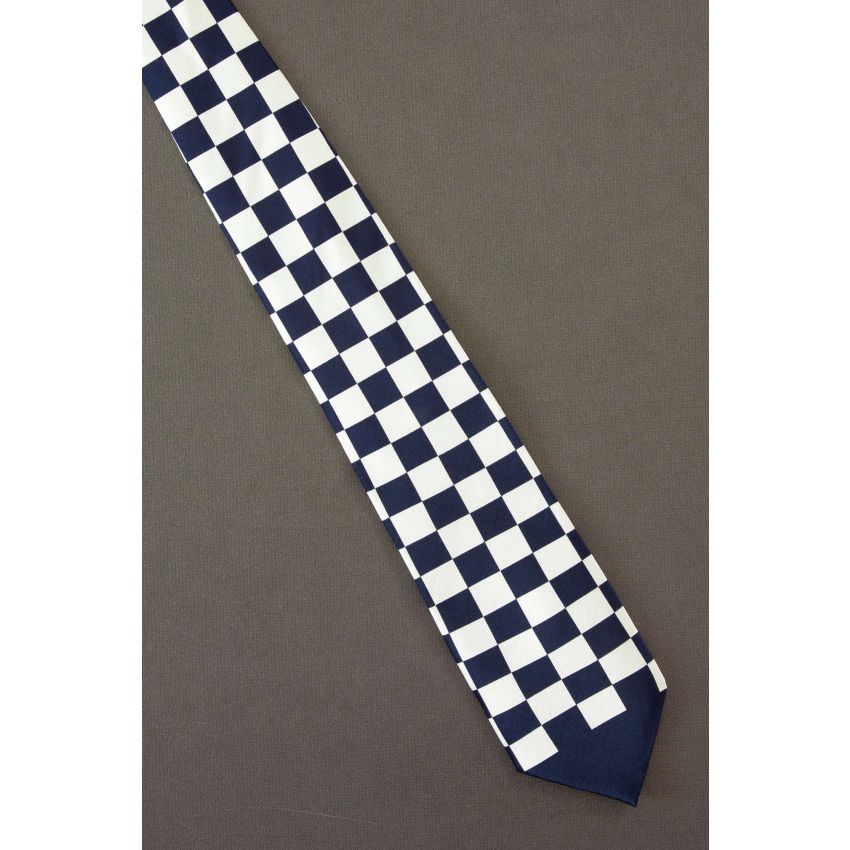 Checker Pattern - Jimmy Fund Expressions Necktie