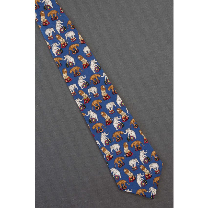 Circus Elephant, Tiger & Lion - Pierre Cardin Tie