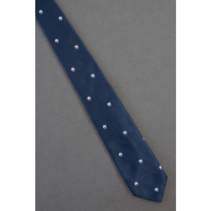 Horse & Horseshoe - 1980's Skinny Necktie