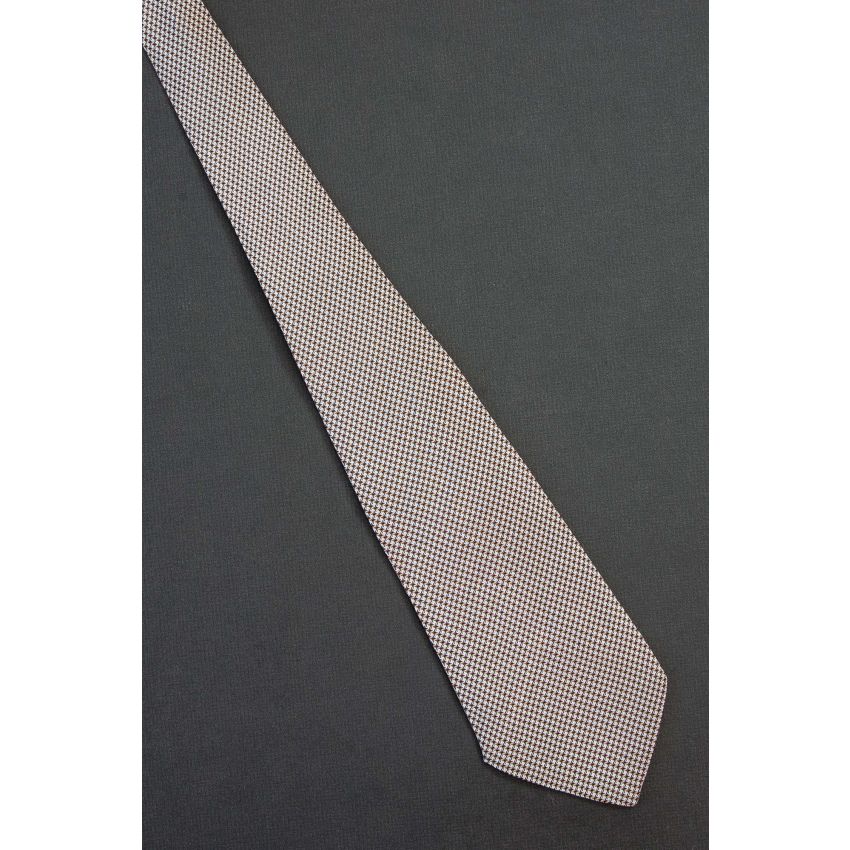 Tiny Starburst Repeat Pattern - 1940's Necktie
