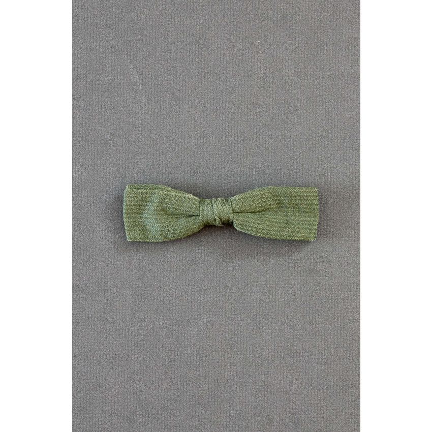 Solid Green - Pre-Tied Clip-On Bow Tie