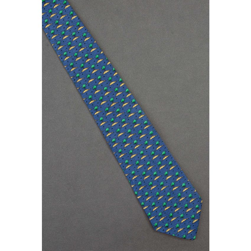 Islands With Single Palm Trees - Tropical Necktie