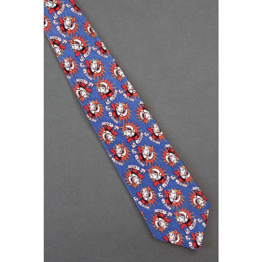 Crazy Batter Up Baseball - Fun Sports Necktie