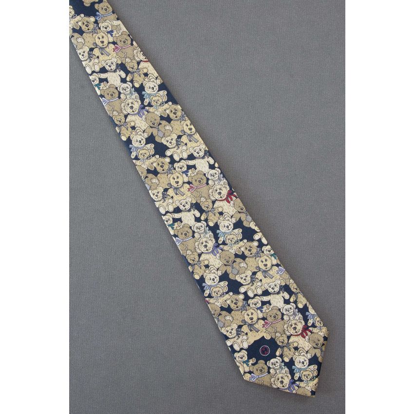 Teddy Bears with Bow Ties - Halston Logo Tie