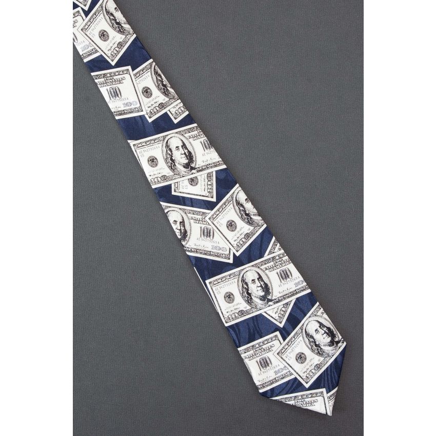 $100 Bucks - Benjamin Franklin Money Necktie