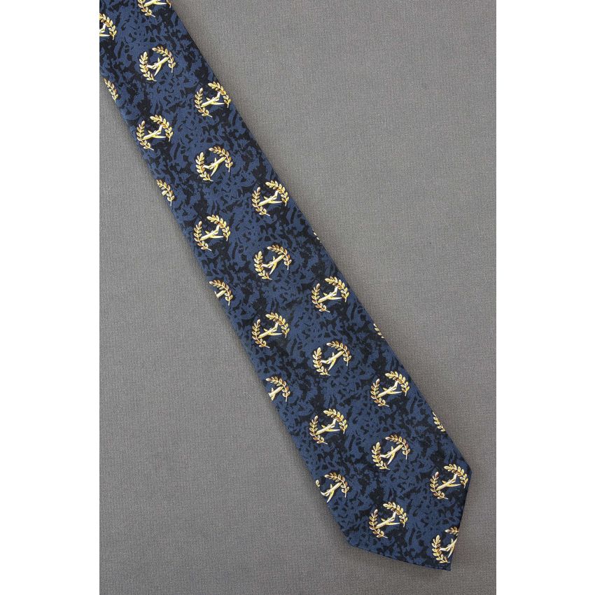 Laurels Around An Airplane - Aviation Tie