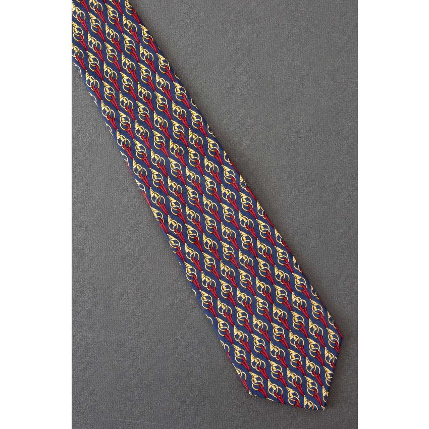 Interconnected Horse Tack - Silk Tie Rack Tie