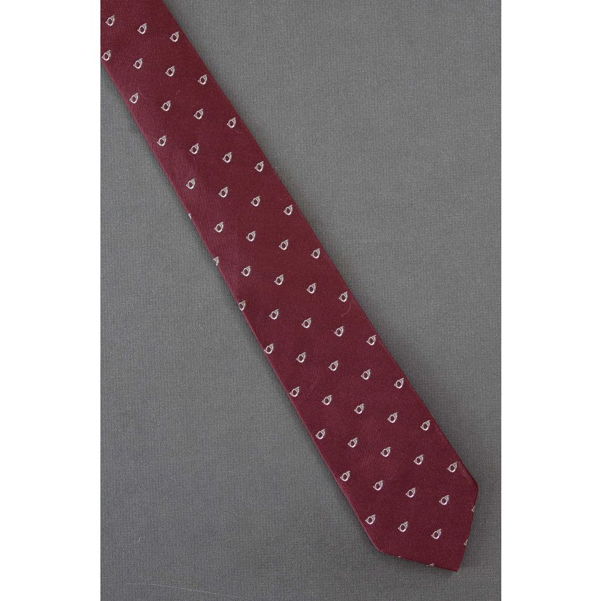 French Horn or Hunting Horn - 1980's Skinny Tie