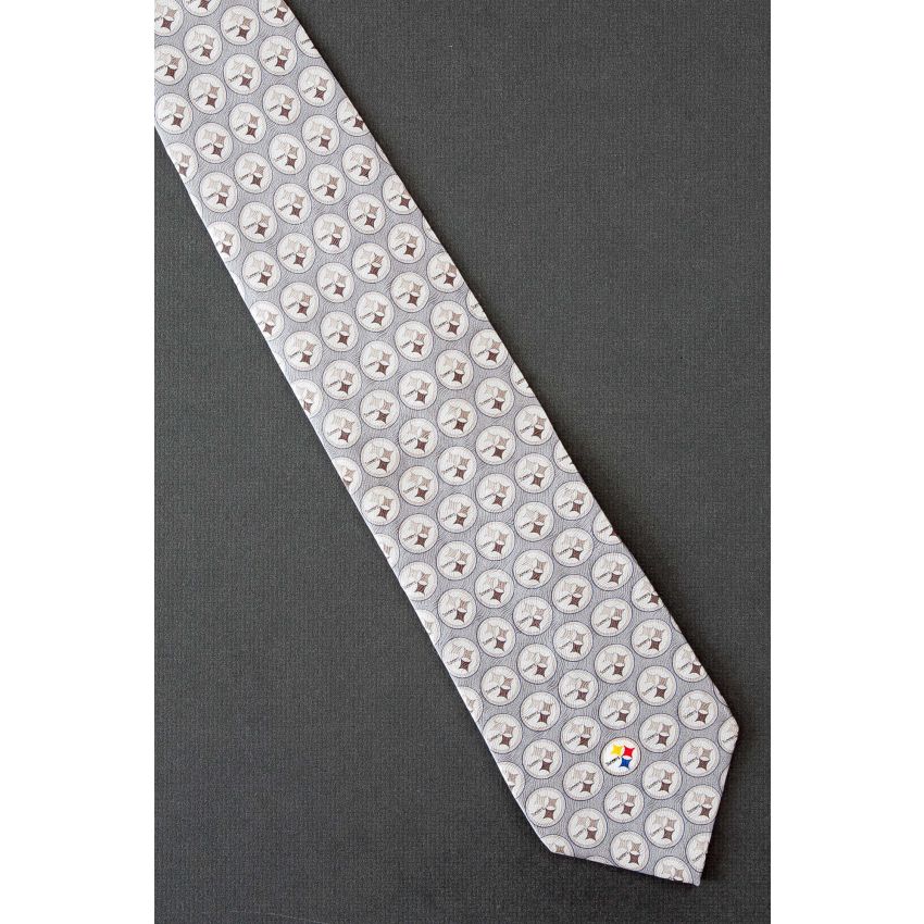 Pittsburgh Steelers Tonal Logo - Football Necktie