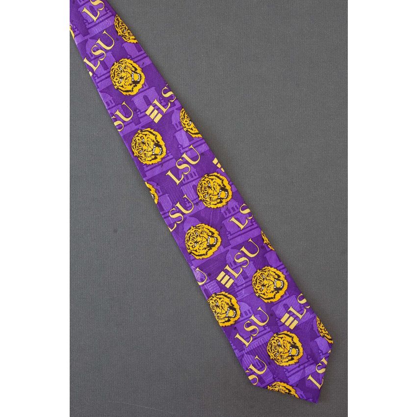 LSU - Louisiana State University Collegiate Tie