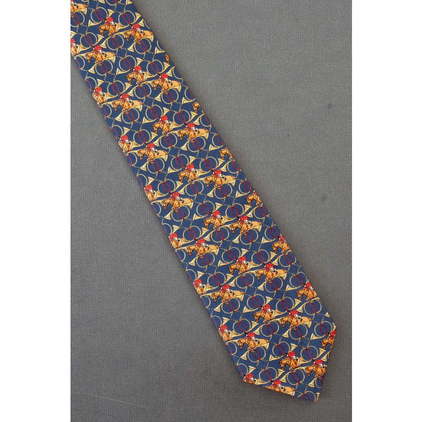 Horse Jumper & Hunting Horns Jos. A. Bank Tie