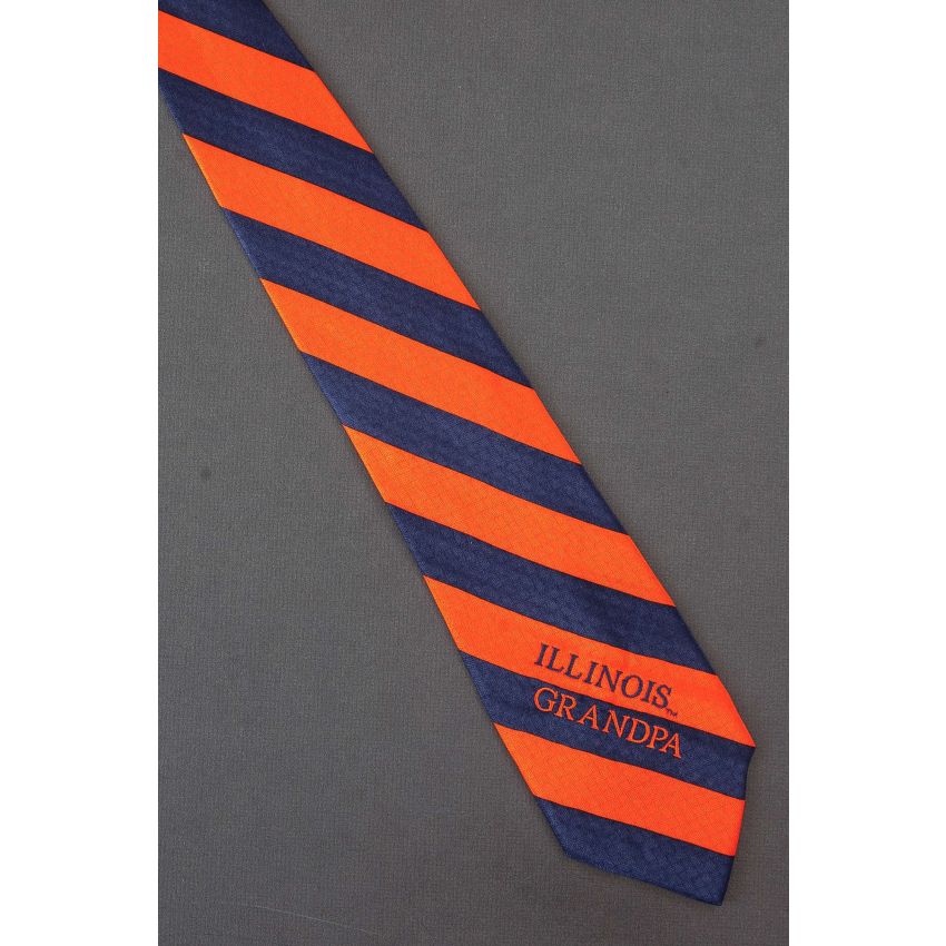 University of Illinois Grandpa - Collegiate Tie