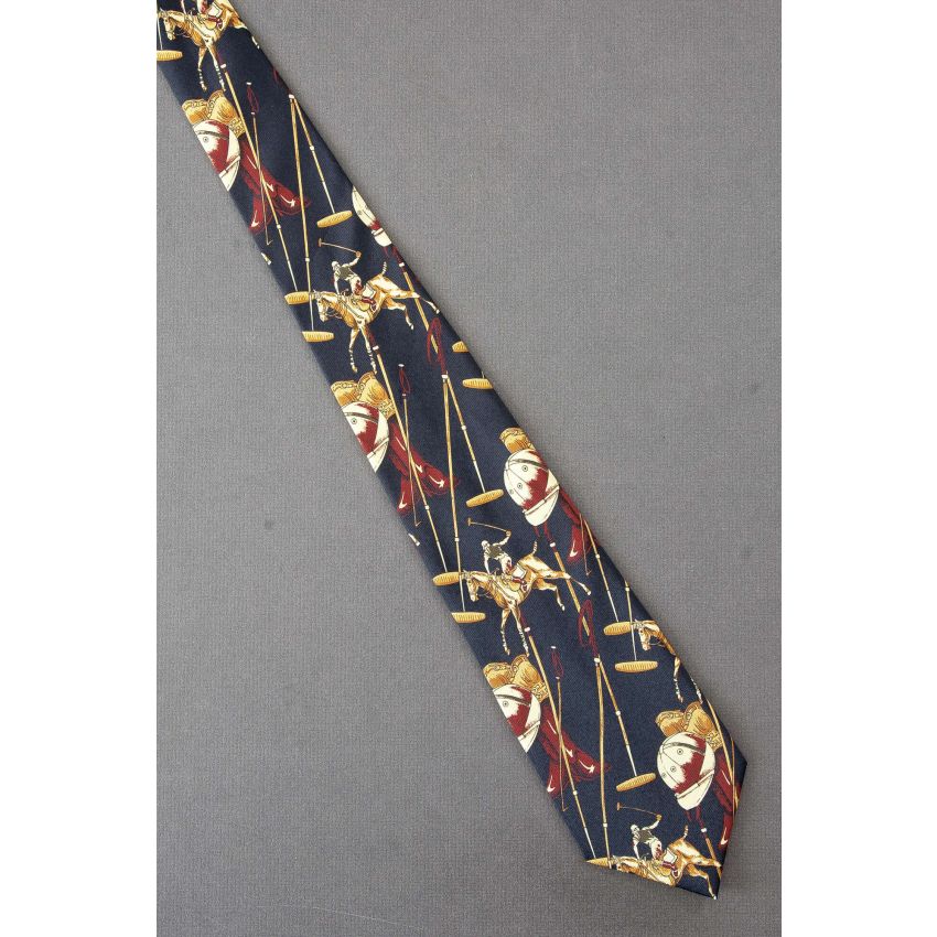 Polo Players on Horse & Equipment - Black Tie