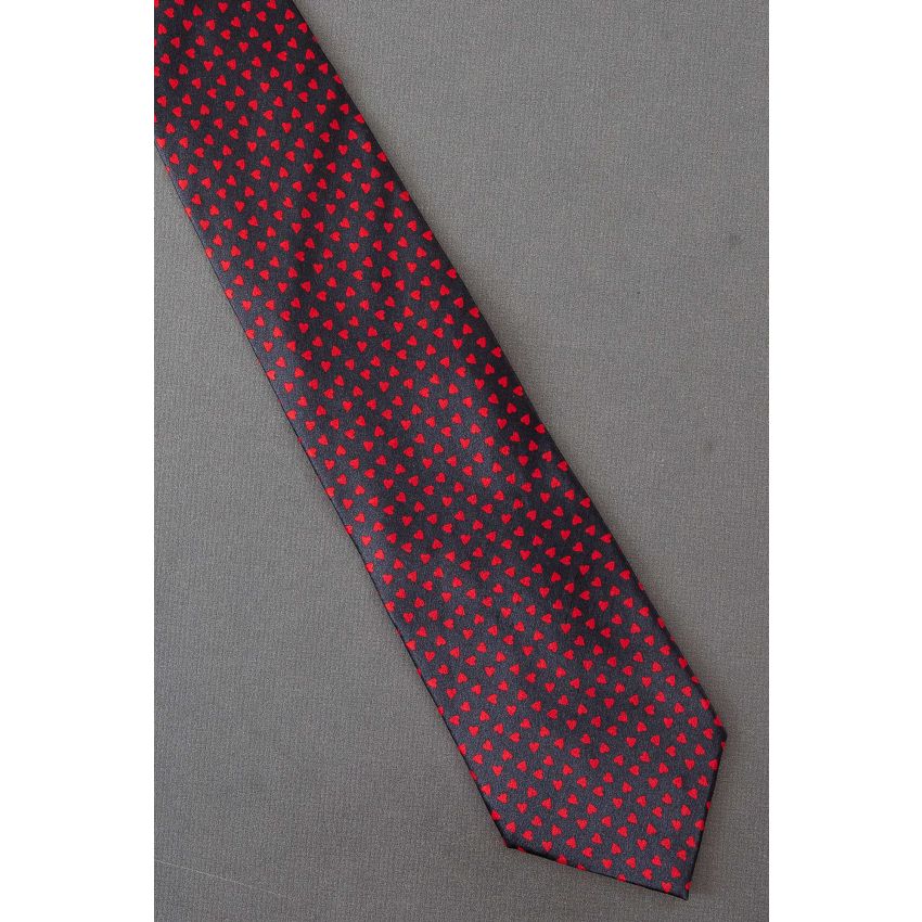 Red Hearts - Whimsical Valentine's Day Necktie