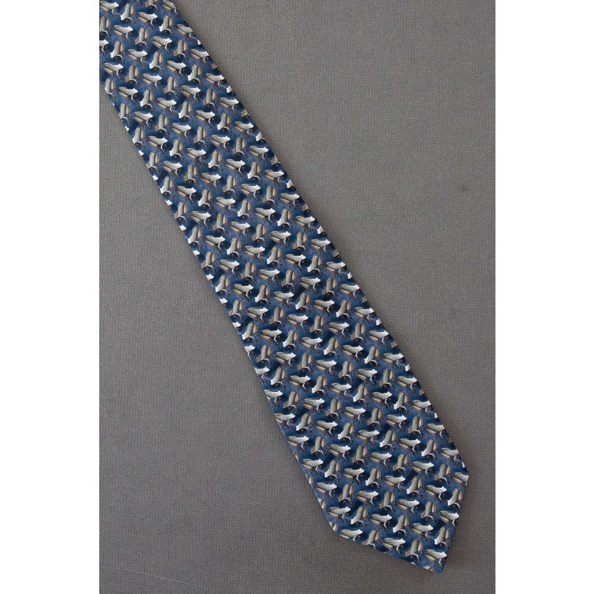 An Orchestra of Frogs - Ties to Nature Silk Tie