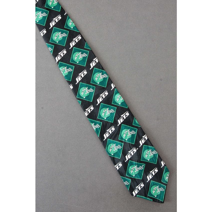 New York Jets III - Black Silk NFL Football Necktie