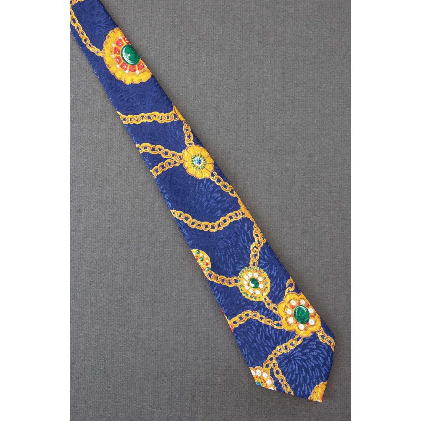 Jewels on Gold Chains - Boys or Women's Tie