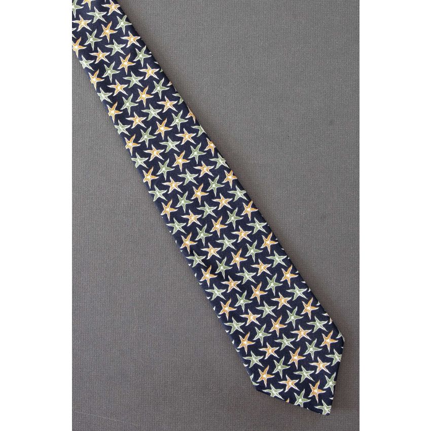 Gold & Green Starfish - Marc Anthony Necktie