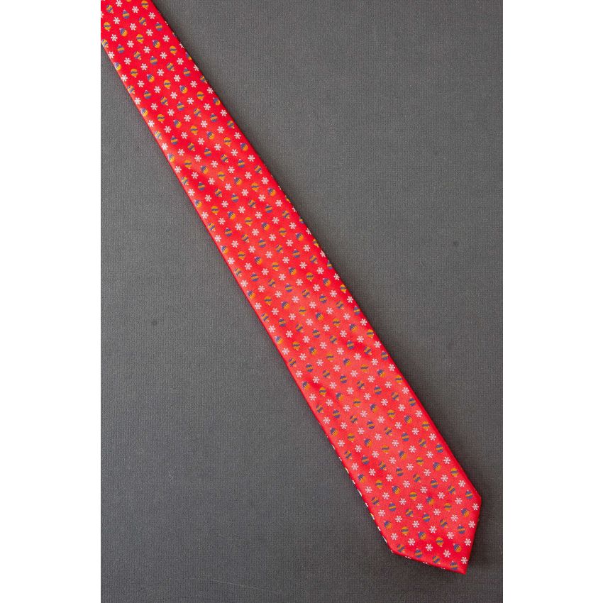 Snowflakes & Ornaments - Black Hallmark Necktie
