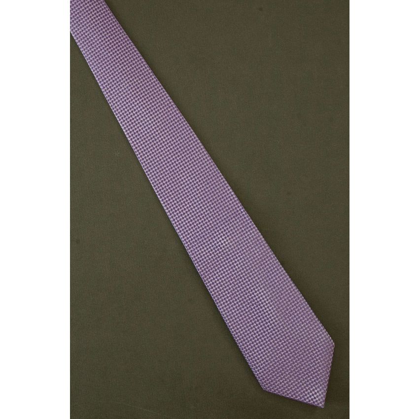 Purple Basket Weave - Silk Donald Trump Tie