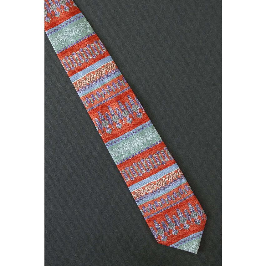 Unique Shapes - Striped Daniel De Fasson Tie