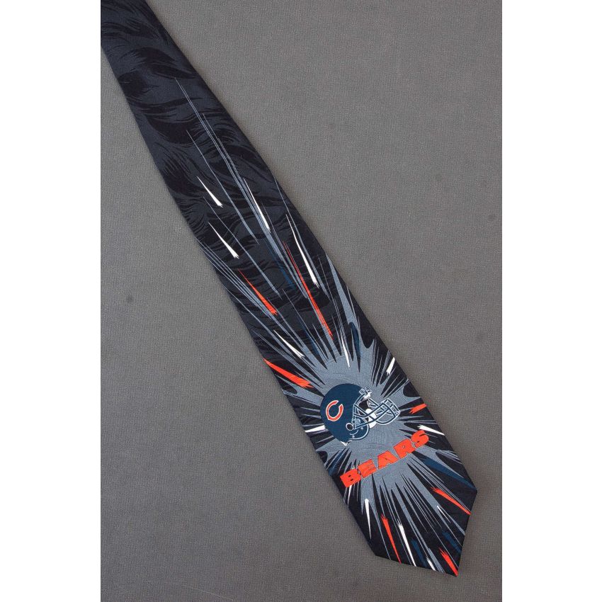 Chicago Bears Burst - Ralph Marlin NFL Necktie